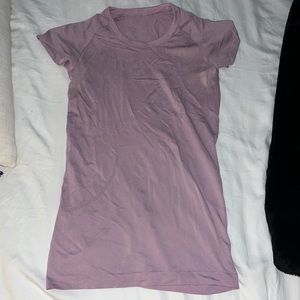 Pink swiftly tech lululemon top